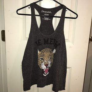 Le Meow racer back tank top